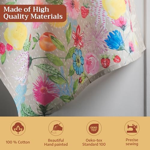 Maison d' Hermine Kitchen Towels Set of 3 Reusable 100% Cotton 27.50" x 20" - Image 3