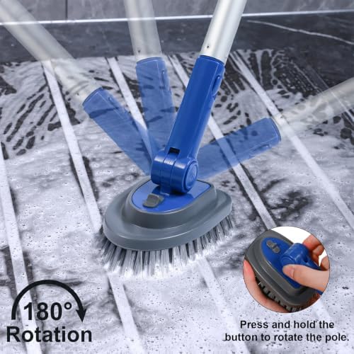3 in 1 Tile Tub Shower Scrubber, Cleaning Brush - Image 3