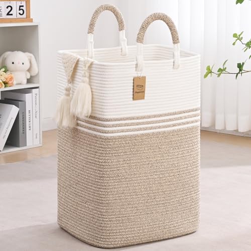 Laundry Basket Hamper, Blanket Storage, Dirty Clothes Hamper by Degeyoyo