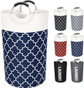 Large Laundry Basket 82L Tall Collapsible Hamper by Fabspace