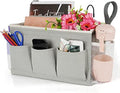 Lilithye Bedside Caddy, Bedside Storage Bag Hanging Organizer by Lilithye