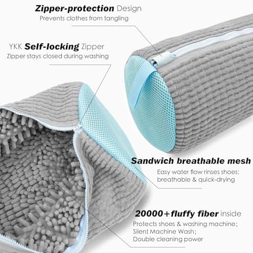 Shoe Washing Machine Bag, Laundry Shoe Bag - Image 4