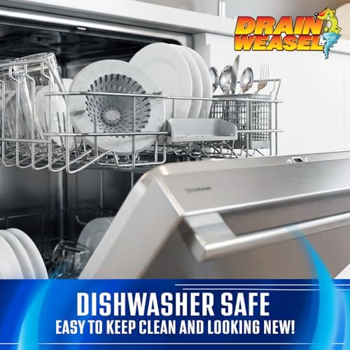 Drain Weasel Slingshot Kitchen Sink Drain Strainer Cover Basket, 2 Pack - Image 5