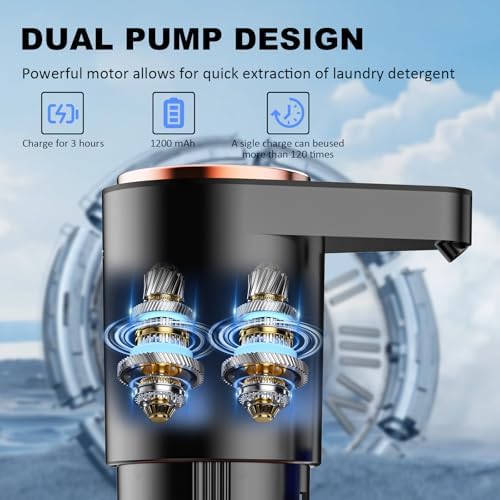Electric Detergent Dispenser, Automatic Laundry Detergent Dispenser, Wireless - Image 4