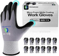 PROMEDIX P Nitrile Coated Work Gloves, MicroFoam Safety Work Gloves Men by PROMEDIXP