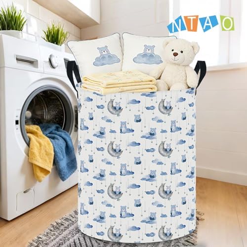 NTAOHAMPER Goody Bear Laundry Hamper, Laundry Basket, Baby Nursery Hamper - Image 6