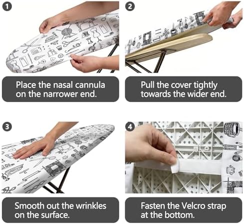 Ironing Board Covers and Pad, 15 * 54in Standard Size, - Image 6