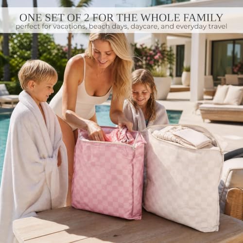 Stylish Wet Dry Bags For Swimsuits Set of 2 - Image 4
