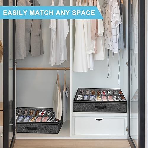 Under Bed Shoe Storage Organizer - Image 6