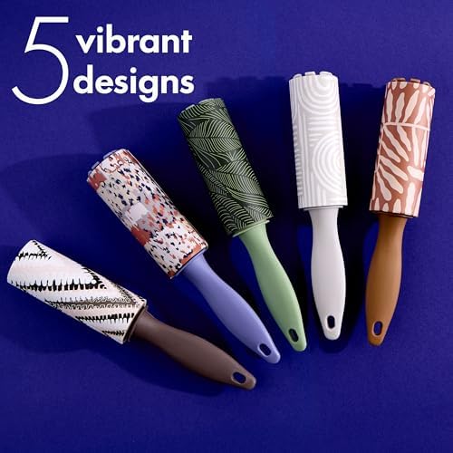 5pc Boho Mini Lint Roller Value Pack - Image 4
