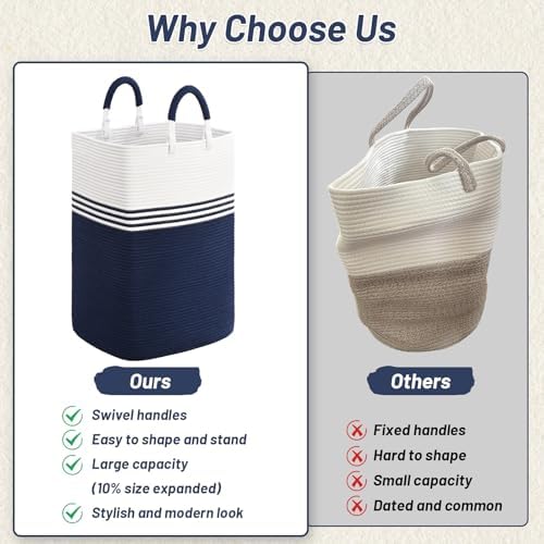Laundry Basket Hamper, Blanket Storage, Dirty Clothes Hamper - Image 4