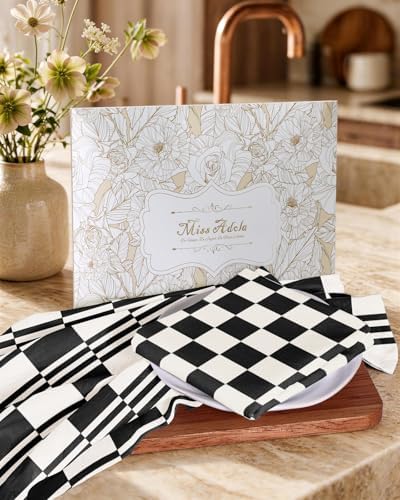 Miss Adola 2 Pack 150GSM Flour Sack Kitchen Towels - Image 6