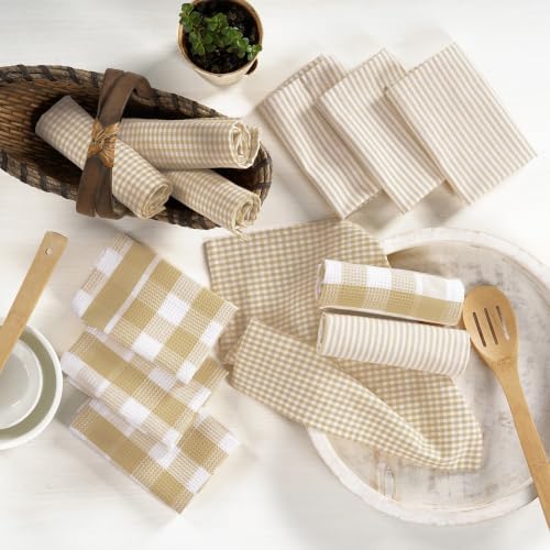 LANE LINEN 100% Cotton Kitchen Dish Cloths, Ultra Soft Absorbent Quick Drying - Image 4