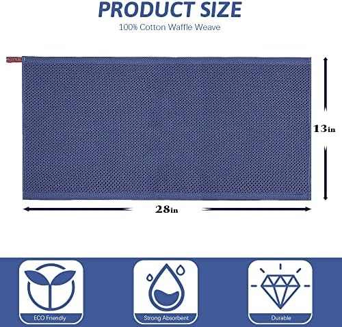 Nialnant 6 Pcs Kitchen Hand Towels, 100% Cotton, 13 x 28 in - Image 2