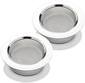 CORNERJOY 2PCS Kitchen Sink Strainer-Stainless Steel Mesh Drain Strainer by CORNERJOY