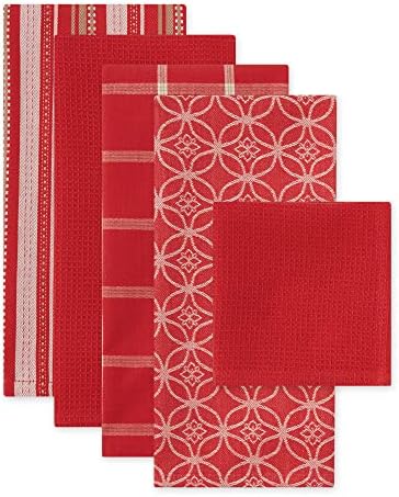 DII Assorted Woven Kitchen Set, 5 Piece - Image 2