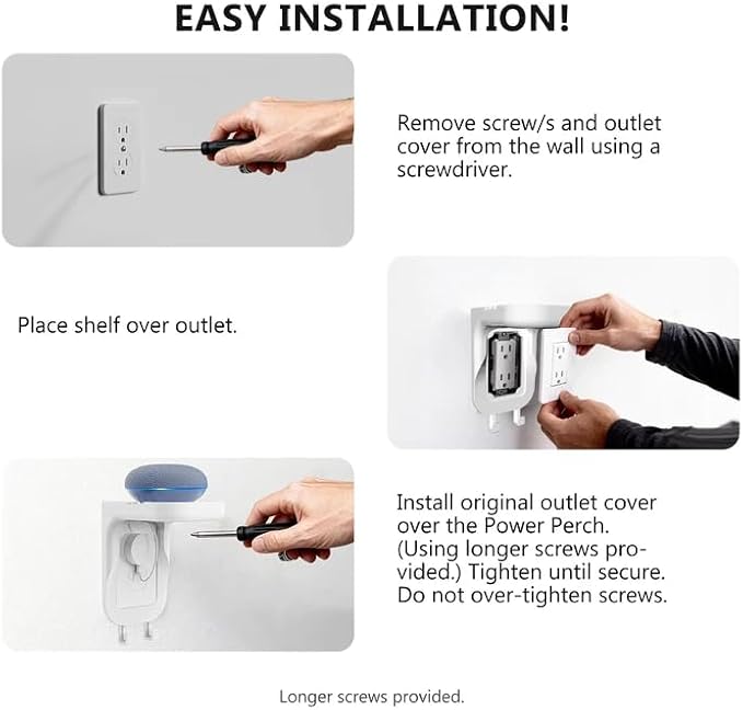 WALI Outlet Shelf Wall Holder, Fit - Image 8