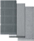Homaxy 3 Pack Cotton Terry Premium Kitchen Towels, 18 x 28 in by Homaxy