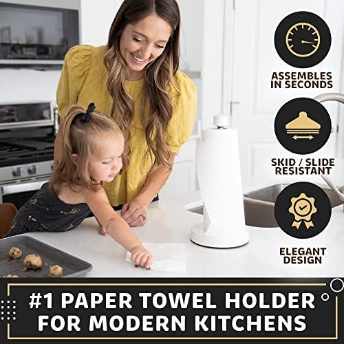 Heavy-Duty Stainless Steel Paper Towel Holder - Image 2