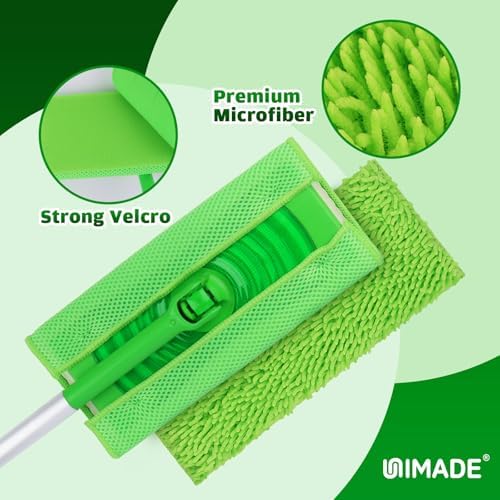 UNIMADE Reusable Microfiber Mop Pads Compatible - Image 2