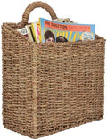MyGift 12.5 Inch Large Wall Storage Basket Hanging Magazine Mail Organizer by MyGiftHome