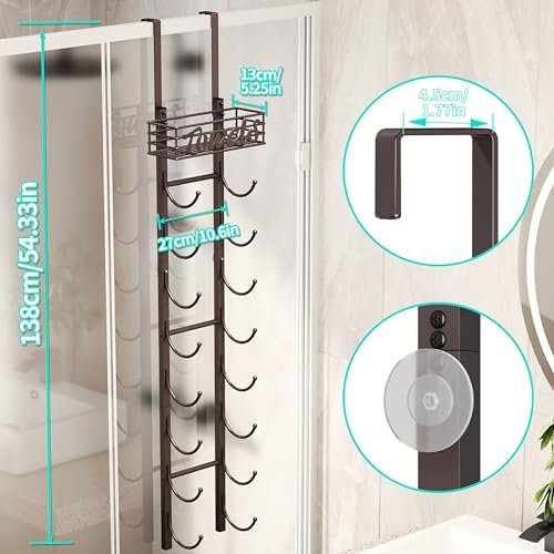 HapiRm Towel Racks for Bathroom Storage - Image 7