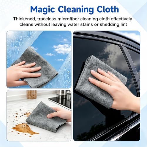 5 Pack Genie Cloth Magic Cloth, Magical Cleaning Towels, Towel Magical - Image 2