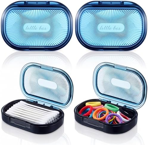 Kigley 4 Pcs Travel Swab Container by Kigley