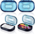 Kigley 4 Pcs Travel Swab Container by Kigley