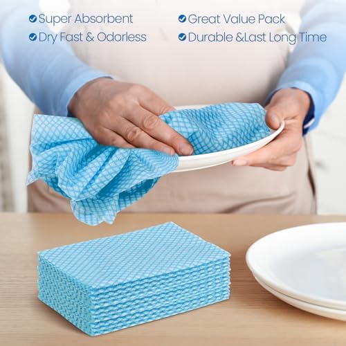 Tioncy 400 Pcs Disposable Cleaning Cloths Reusable Handy Wipes - Image 6