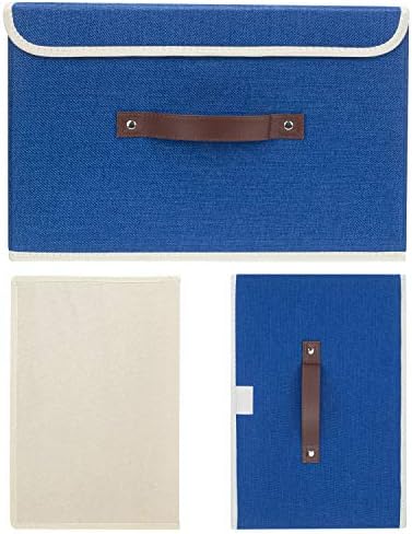 TYEERS Collapsible Storage Boxes, Washable Fabric Storage Bins - Image 7