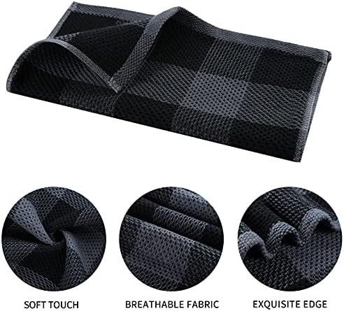 Mordimy 8 Pack Kitchen Towels and Dishcloths Set - Image 2