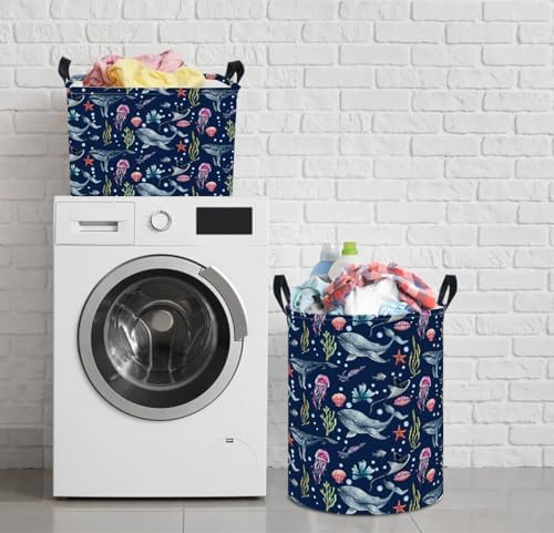 NTAOHAMPER Laundry Hamper, Laundry Basket, Nursery Hamper, Waterproof Storage - Image 6