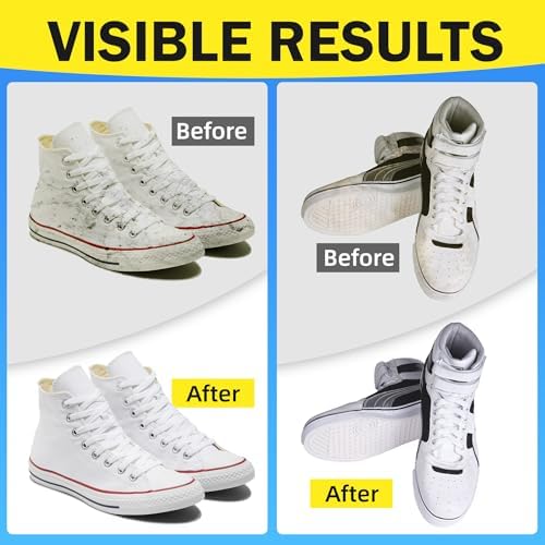 Shoe Cleaner Kit – Fast Dirt And Stain Removal, Anti-Yellowing Care - Image 3