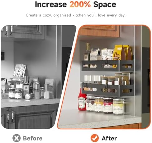 Sevenblue 6-Pack Magnetic Spice Rack - Image 3