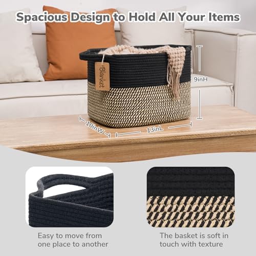 Goodpick Woven Storage Basket for Shelves - Image 3