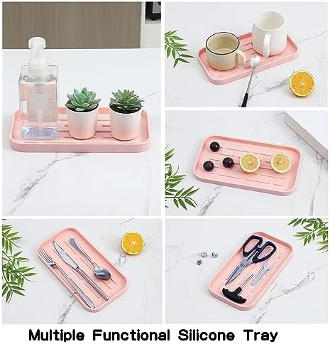 MicoYang Silicone Kitchen Sink Organizer Tray - Image 5