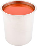 Restaurantware Met Lux 4.5 Quart Bain Marie 1 Corrosion-Resistant Bain Marie Pot - For Hot And Cold Food Serve Or Store Food Stainless Steel Food Pot Lid Sold Separately