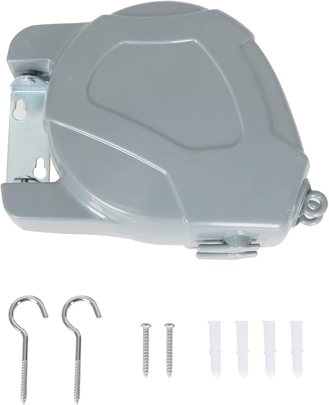 ZOES HOMEWARE Retractable Clothesline Heavy Duty Retracting Clothes Line - Image 6