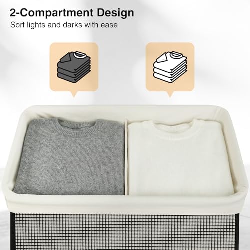STO STO 2 Section Laundry Hamper - Image 5