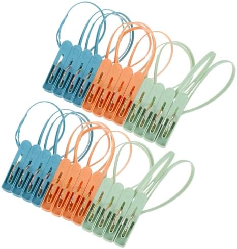 24 Pack Plastic Clothes Pins - Image 2