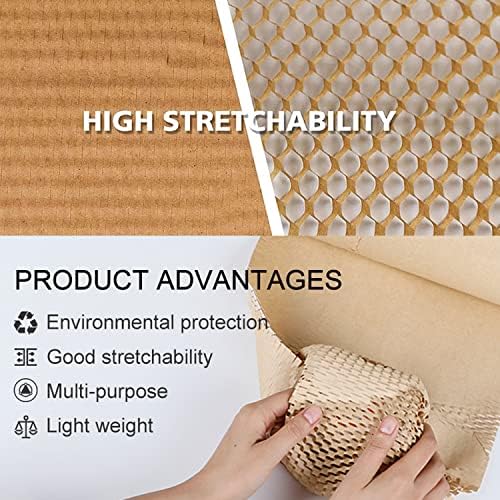 Honeycomb Packing Paper for Moving, Protective Wrapping Paper 12" x 400ft - Image 6