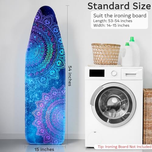 FIOBEE Ironing Board Cover and Pad Extra Thick Iron Board Pad - Image 6