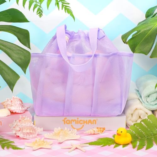 famichan Mesh Shower Caddy Portable - Image 5