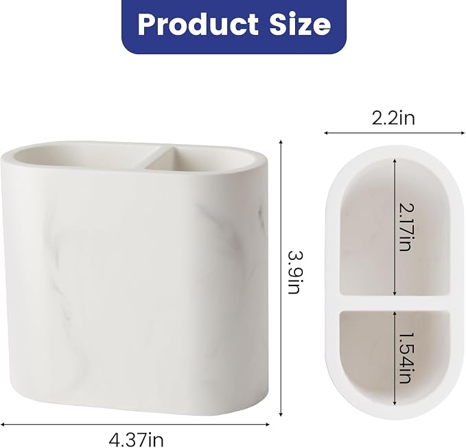 Diatomite Toothbrush Holders for Bathrooms, Electric Tooth Brush and Toothpaste - Image 7