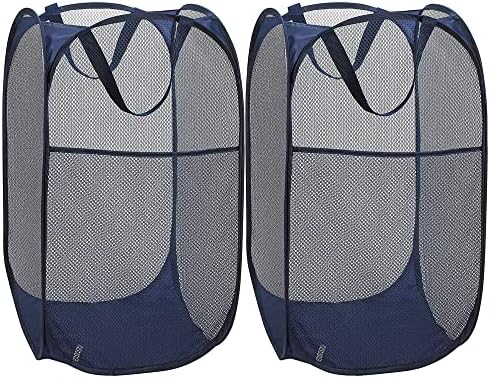 BATTOO Deluxe Strong Mesh Pop up Laundry Hamper Basket by BATTOO