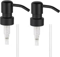Stainless Steel Black Soap Dispenser Pump, 28MM Soap Pump Replacement by Suanti