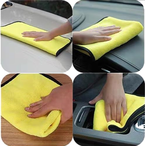10 Pack Premium Microfiber Towels Coral velvet Washing and Detailing Towels - Image 7