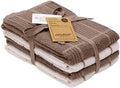 AMOUR INFINI Kitchen Towels Pack of 4, Terry Cotton Dish Towels, Ultra Absorbent by AmourInfini