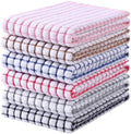 Mordimy Cotton 6 Pack Terry Kitchen Towels, 16 x 25 Inches by Mordimy